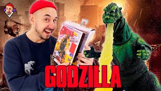 Распаковка фигурки Godzilla от NECA! Top Rob: МЕНЯ РАЗДАВИЛИ!