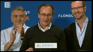 Alfonso Alonso, encantado con los resultados en las elecciones vascas