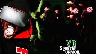 I REALLY WATCHED MANGLE CRAWL OUT OF A SEWER PIPE...(BAD IDEA) | Sinister Turmoil: Sewers VR