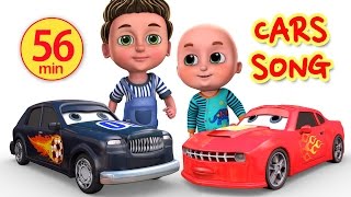Car Videos | Racing Car Rescue Video | Kids Songs | Nursery Rhymes Compilation from Jugnu Kids