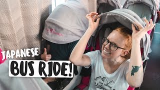 BUS RIDE ACROSS JAPAN! + Japanese Road Trip Snacks (Tokyo ? Kyoto)