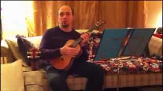 Baritone ukulele demo with gCeA octave uke tuning