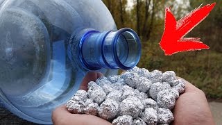 18+ ЧТО ЕСЛИ МАСШТАБНО СМЕШАТЬ КРОТ И ФОЛЬГУ В 20 ЛИТРОВОЙ БУТЫЛКЕ ?! перезалив