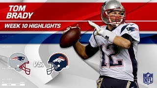 Tom Brady's 3 TD Night vs. Denver! | Patriots vs. Broncos | Wk 10 Player Highlights