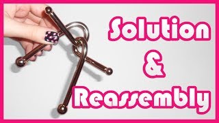 Metal IQ Puzzle Solution and Reassembly | DevinCrystie