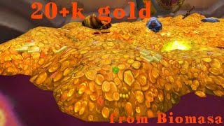 Видео гайд по фарму голды в Warlords of Draenor from Biomasa от 20к за 8 минут