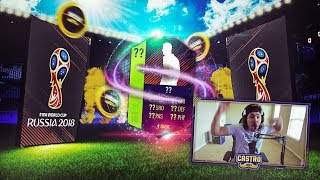 OMG WE PACKED HIM!! 20 X GUARANTEED PTG PACKS!! FIFA 18