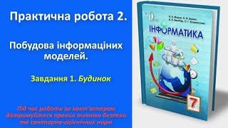 Практична робота 2. Побудова інформаційних моделей в різних середовищах. Завдання 1 | 7 клас | Морзе