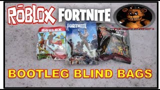 Bootleg Blind Bags: ROBLOX, FORTNITE & FIVE NIGHTS AT FREDDY'S  | Unbagging | Video Game Blind Bags