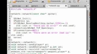 FPS game (OpenGL,SDL,C++) tutorial 12 - multiplayer, networking, server