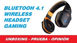Unboxing Headset KOTION EACH B3505 - Bluetooth - Gaming - Nintendo Switch