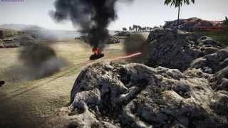 #17 War Thunder GF Replay (Simulator Battle) - T-34-85 against all odds (7 players killed)