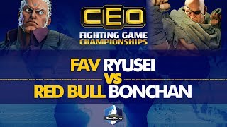 FAV Ryusei  (Urien) vs RED BULL Bonchan (Sagat) - CEO 2019 Top 24 - CPT 2019