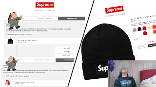 Supreme FW18 Week 12 Live Cop - Birthday Cop? (Manual Checkout)