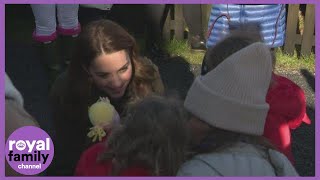 The Duchess of Cambridge Charms Families During Visit to Open Farm in Northern Ireland