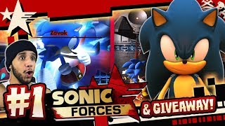 Sonic Forces (PC 4K 60FPS) Part 1 HARD MODE & GIVEAWAY