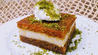 Kaymaklı Ekmek Kadayıfı Tarifi  | Şerbetli Tatlılar Tarifleri |  Tatlı Tarifleri