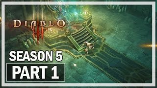 Diablo 3 Season 5 Let's Play Part 1 Barbarian - PC Gameplay Walkthrough