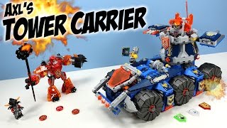 LEGO NEXO Knights Axl's Tower Carrier Set 70322 Review Adventure