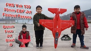 RC Yak 130 70mm EDF Electric RC Jet Fastest Passes