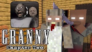 Monster School : GRANNY CHAPTER 2 CHALLENGE - Minecraft Animation