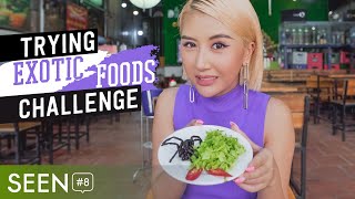 Thử Thách Ăn Côn Trùng / Trying Exotic Foods Challenge | SEEN #8
