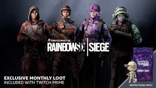 Tom Clancy's Rainbow Six Siege Twitch Prime Loot