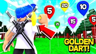 I Bought The MOST EXPENSIVE DART IN DART SIMULATOR For $3,000,000!! (Roblox)