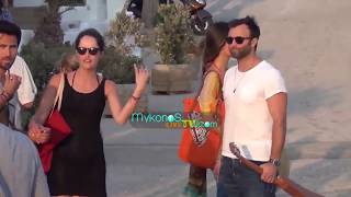 Victoria's Secret Angel Alessandra Ambrosio and Ana Beatriz Barros in Mykonos!