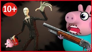 ?СЛЕНДЕР В ОКНЕ все серии СТРАШИЛКИ на русском МУЛЬТИК О СЛЕНДЕРМЕН horror pig мультики 2018