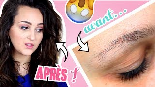 S'ÉPILER ET FORMER SES SOURCILS SOI-MÊME ✰ TUTO & DEMO INRATABLE !