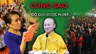 TT. Thích Nhật Từ nói về Ý NGHĨA RẰM THÁNG GIÊNG VÀ CÚNG SAO GIẢI HẠN - Cúng Sao Có Giải Được Hạn?