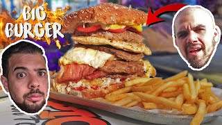 La HAMBURGUESA MÁS GRANDE de MÉXICO, Venezolana Feat RAY CONTRERAS