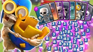 КОЛОДА ИЗ СКЕЛЕТОВ! ЖЕСТЬ В ИСПЫТАНИИ! Clash Royale