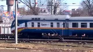 Железная дорога, тепловозы, видео поезда / Diesel locomotives, railway video compilation