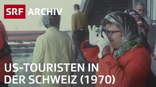 US-Touristen in der Schweiz (1970) | SRF Archiv