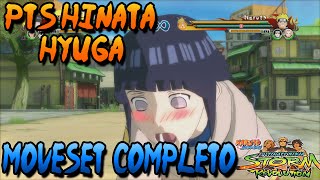 Naruto Storm Revolution: PTS Hinata Hyuga Moveset Completo