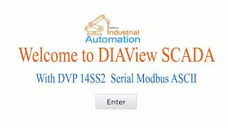 SCADA - connection between DIAView SCADA and Delta PLC using Serial Cable