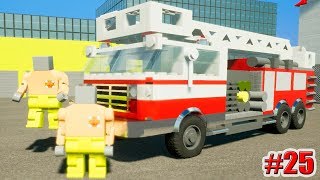 КАК СТАТЬ ПОЖАРНЫМ ?!! Brick Rigs (МОДЫ) (25 серия)