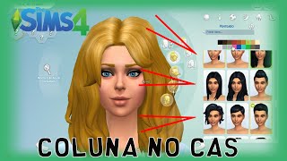 The Sims 4: MOD COLUNA NO CAS