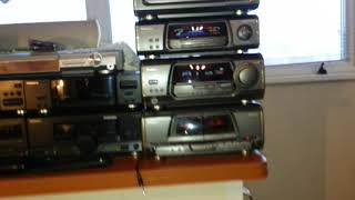 Тест кассетной деки Technics EH 600 после замены пассиков.№2