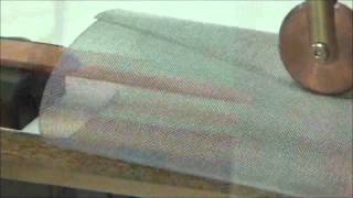 Роликовая сварка мелкоячеистых стальных сеток аппаратом CD400DP-RS