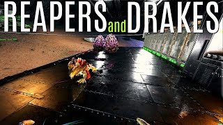 THE DESCENT FOR ROCK DRAKES and Reaper King! - Official 6 Man Tribes (E7) - ARK Survival