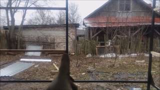 Гараж из металла своими руками 8 прфнастил (каркасный гараж)