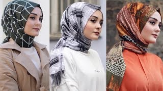 Top 5 Hijab Tutorial 2018 Simple For Round Face | The Best Hijab Style 2018 Eid Special