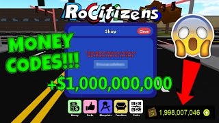 Rocitizens: NEW 1 MILLION MONEY CODE!?! [WORKING] [MARCH 2017] (Roblox)