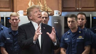 Donald Trump tells coast guard the 'invisible' F-35 wins every time