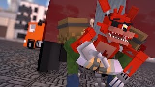 FNAF World - FOXY GETS CAPTURED! (Minecraft Roleplay) Night 11