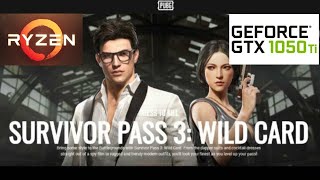 PUBG PC PATCH 27 RYZEN 5 1600 +GTX 1050TI+8GB RAM