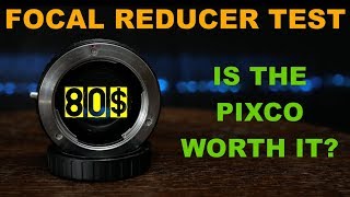 Focal reducer test - Minolta MD to MFT [PIXCO focal reducer]